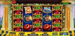 Cash Bandits slot game overview