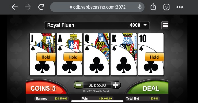 royal flush