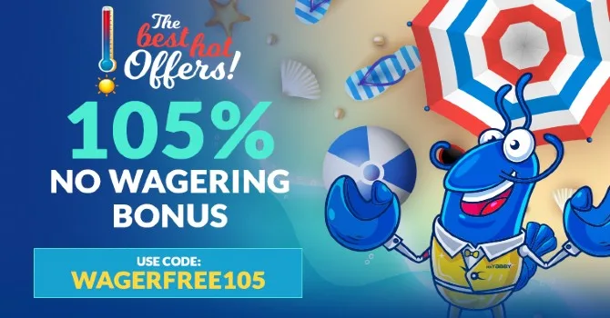 WAGERFREE105 claim now