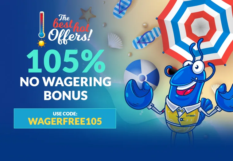 WAGERFREE105 claim now