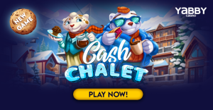  The Cash Chalet logo with a link to the game