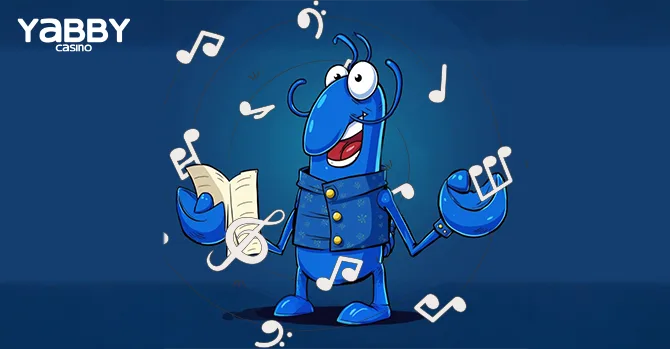 Mr. Yabby reading a poem