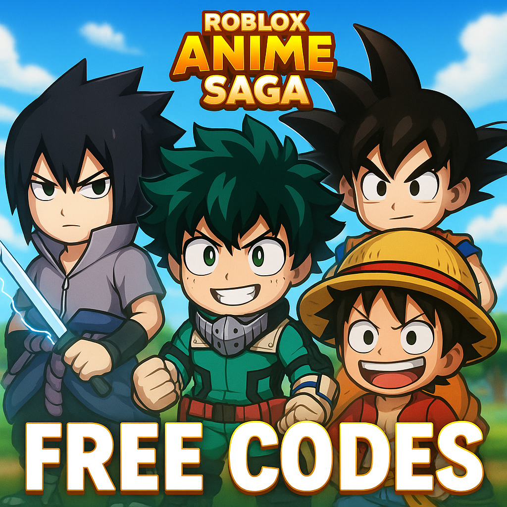 Free Codes For Roblox Anime Saga