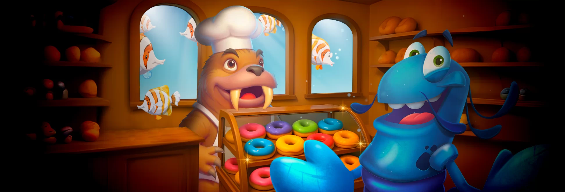 Yabby buying doughnuts