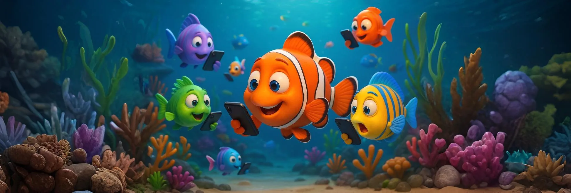 Fish on social media
