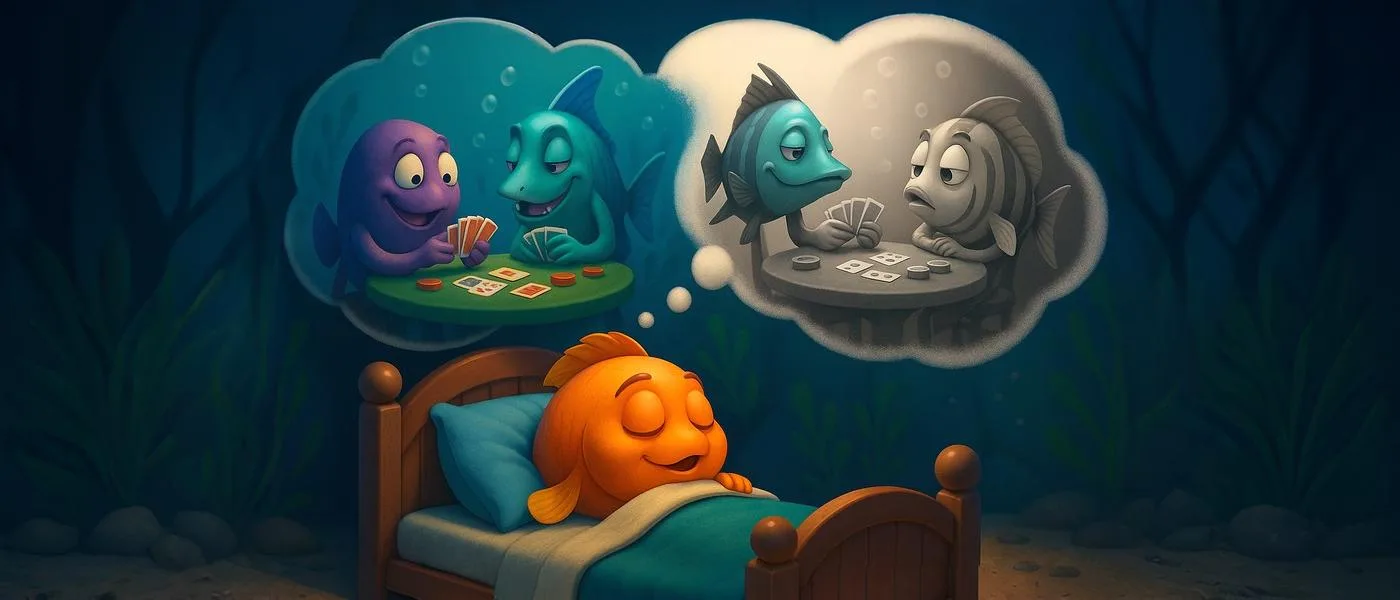 Fish dreaming in color