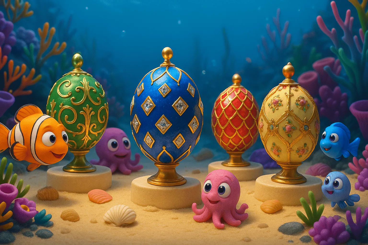 Egg presentation