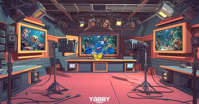 Yabby Weekly news report in the studio